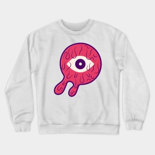 Creepy Eye Crewneck Sweatshirt